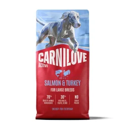Carnilove Dog Adult Active Large Breed Salmon & Turkey Torrfoder till Hund