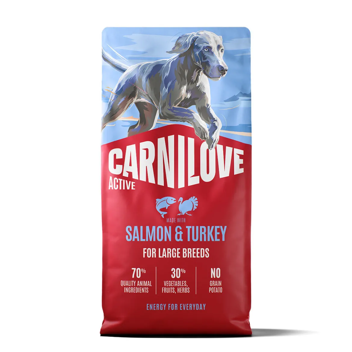 Carnilove Dog Adult Active Large Breed Salmon & Turkey Torrfoder till Hund