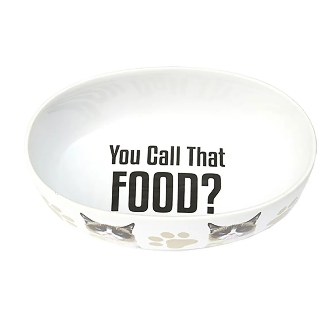 Cat bowl You call that food 7in