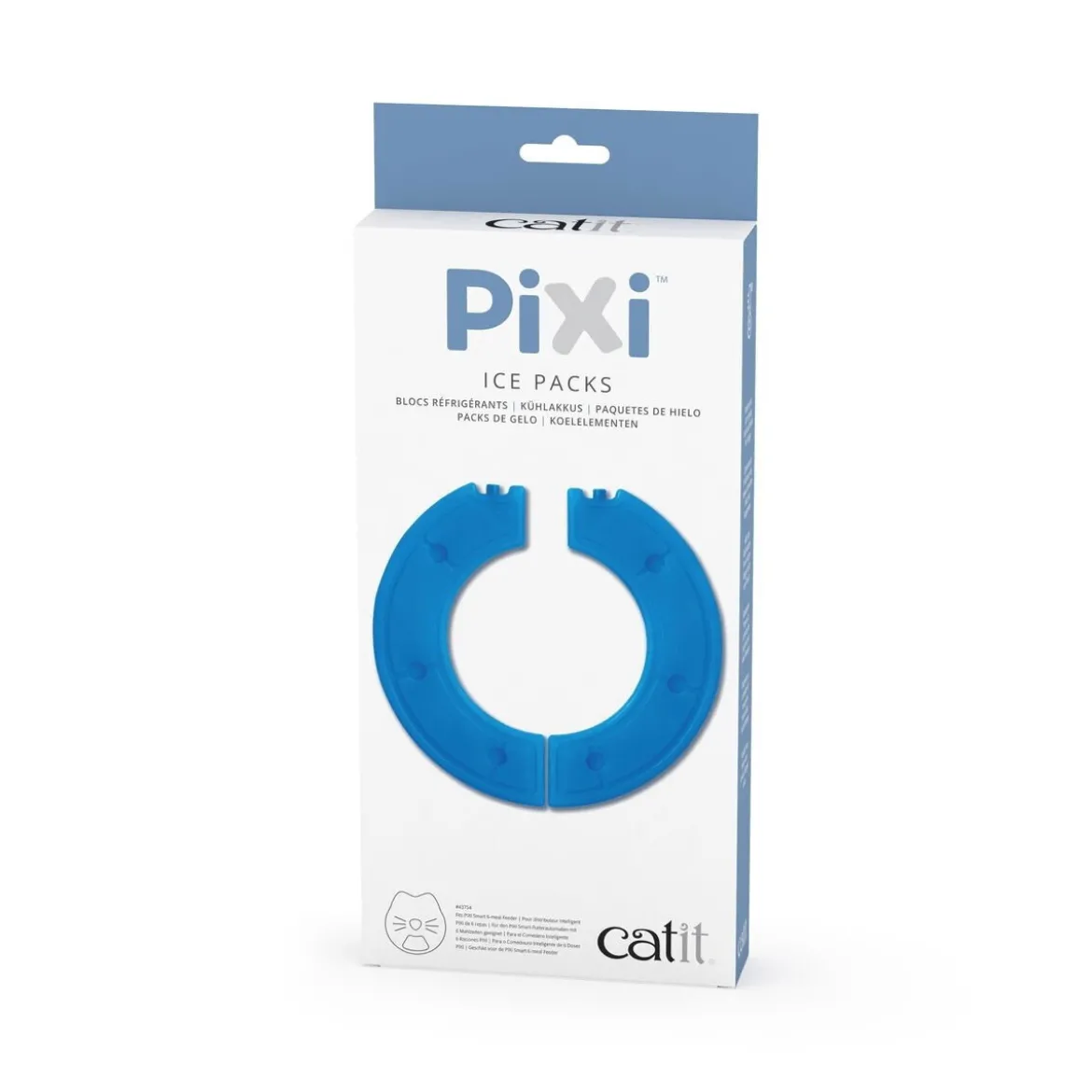 Catit PIXI Ice Packs Kylklampar till Smart Foderautomat 6 Måltider
