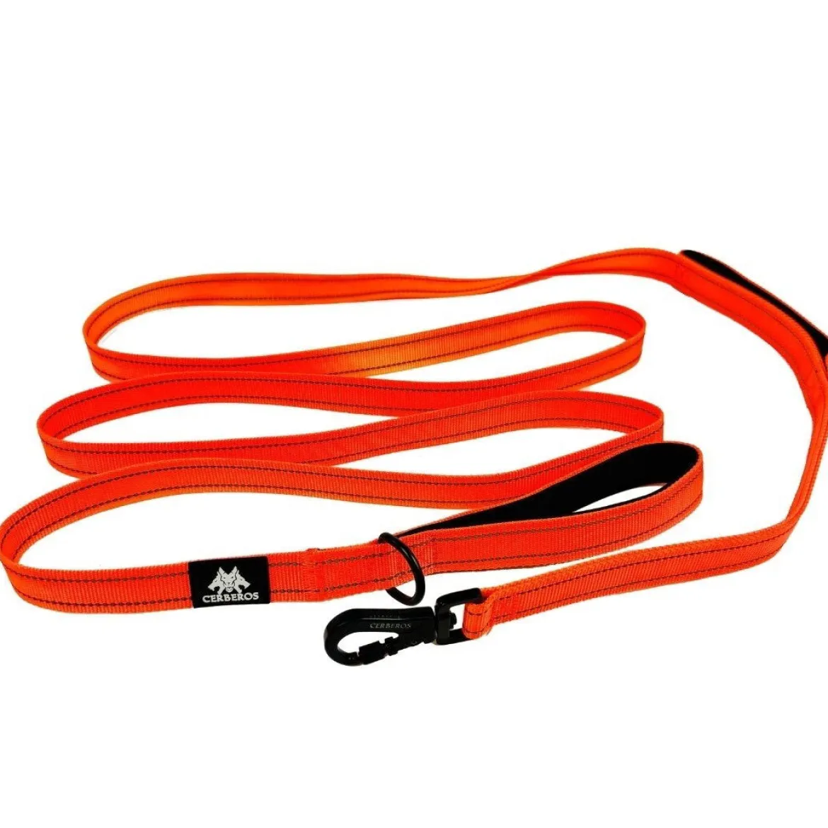 Cerberos Hundkoppel Orange 3 m