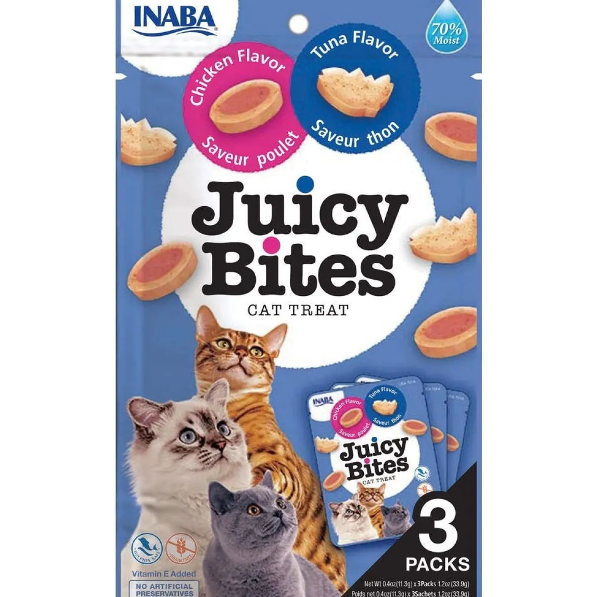 Churu Juicy Kattgodis Kyckling och Tonfisk