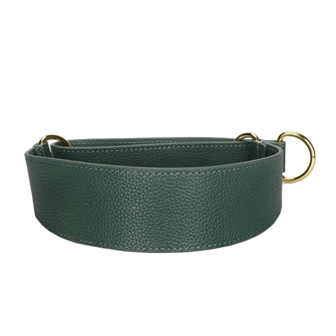 Collar of Sweden Brett Hundhalsband Halvstryp Mörkgrön