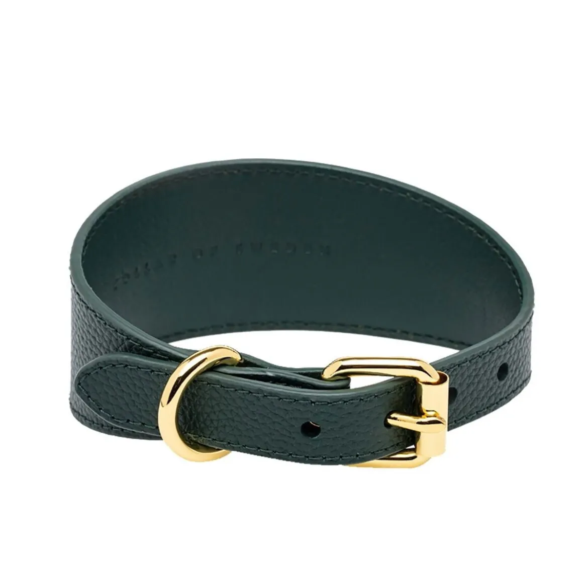 Collar of Sweden Brett Hundhalsband Mörkgrön