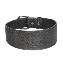 Collar of Sweden Brett Hundhalsband Glitter Svart