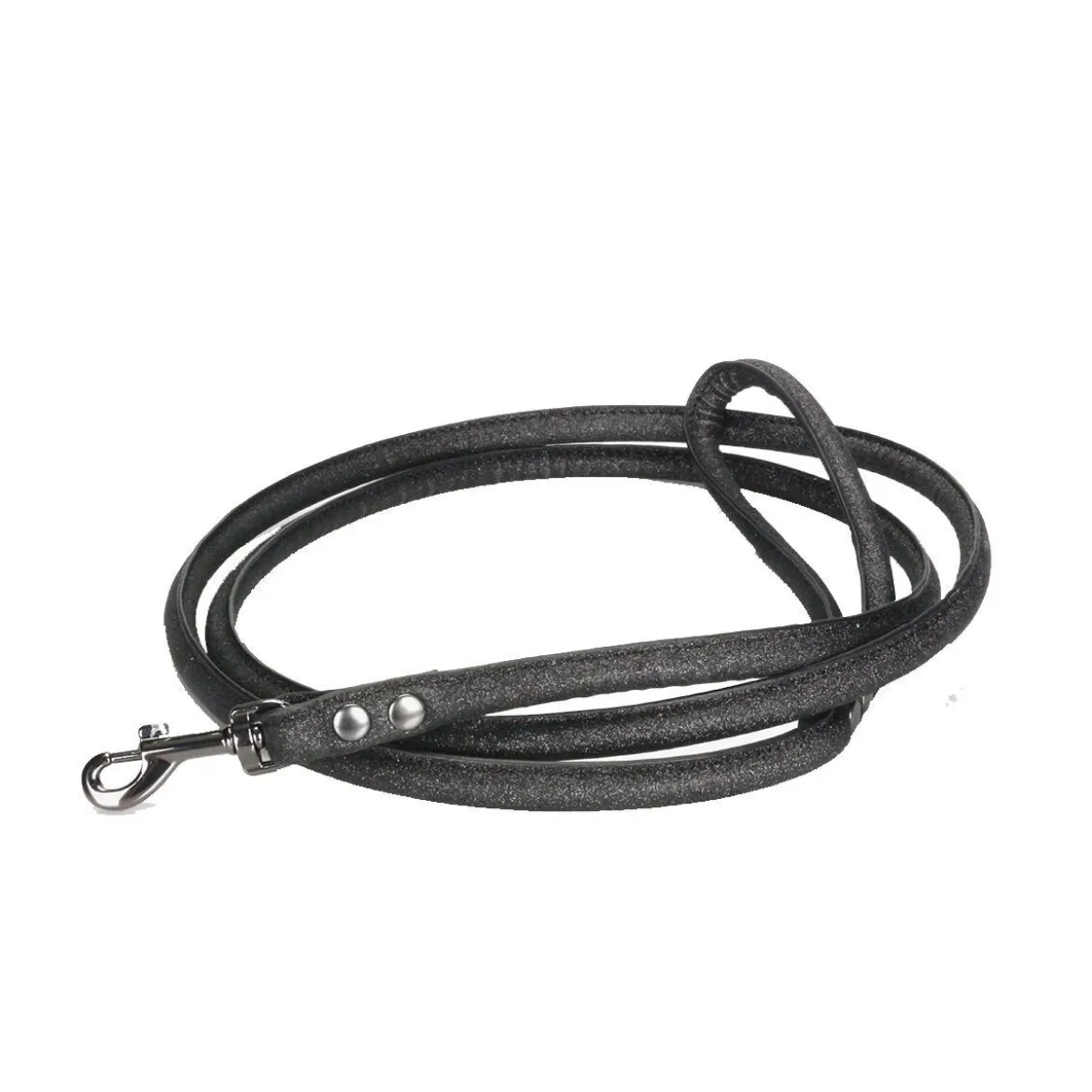 Collar of Sweden Hundkoppel Glitter Svart