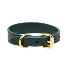 Collar of Sweden Smalt Hundhalsband Mörkgrönt