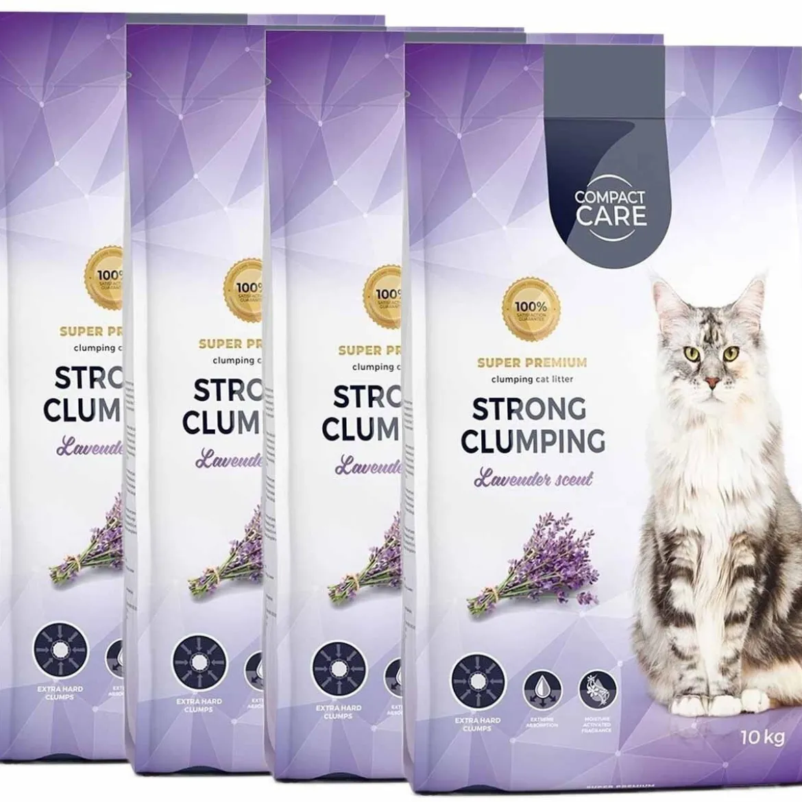 Compact Care Strong Clumping 4x10 kg