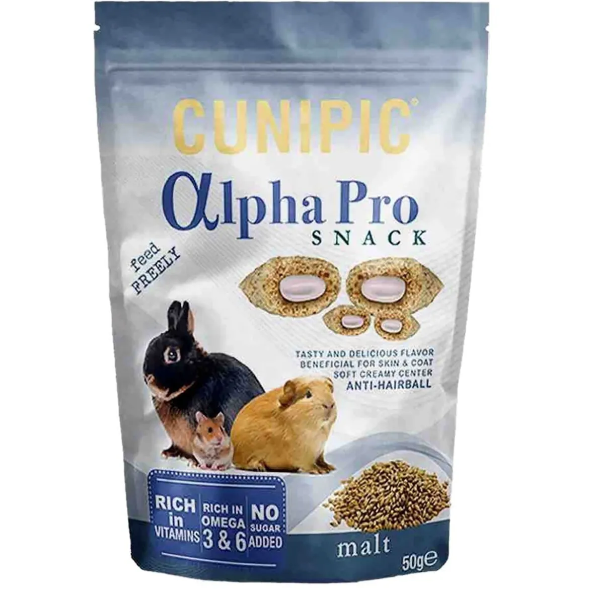 Cunipic Alpha Pro Snack Malta 50 g