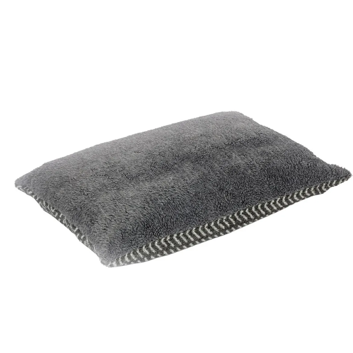 Danish Design Sherpa Fleece Arrows Hundbädd Grå