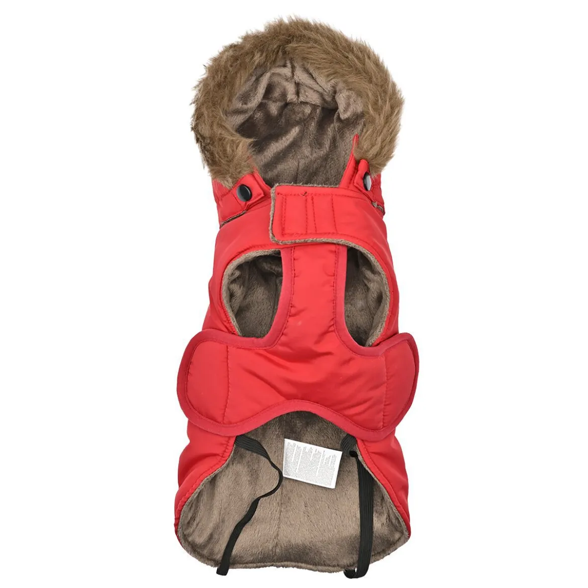 51 Degrees North Inuit Hundjacka med Luva Röd