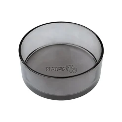 District 70 Hundskål Glas Svart