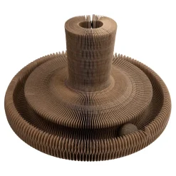 District 70 Maze Kattbädd i Kartong Brun
