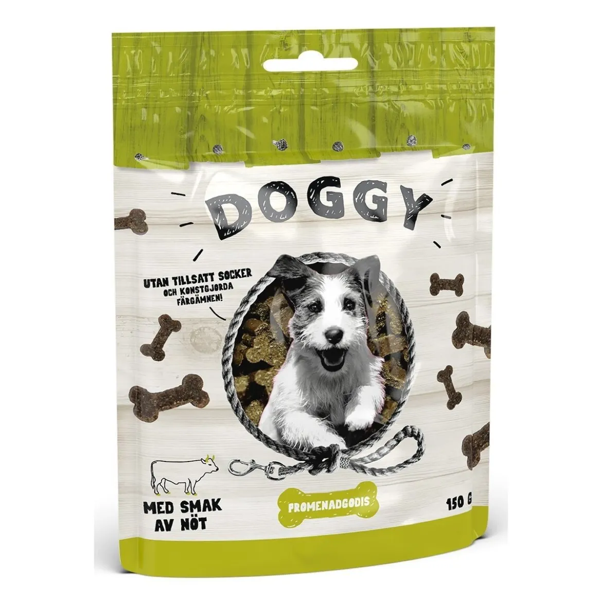 Doggy Hundgodis Nötkött 150 g