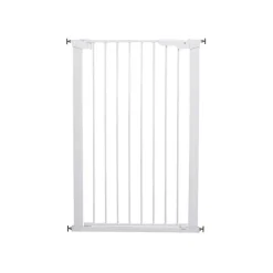 DogSpace Bonnie Hundgrind Vit 73,5-79,6x104,5 cm