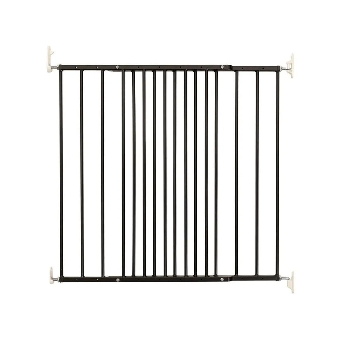DogSpace Lucky Hundgrind Utdragbar Svart 62,5-106,8x72,5 cm