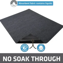 Drymate Valpmatta Grå 2-pack 74x91 cm
