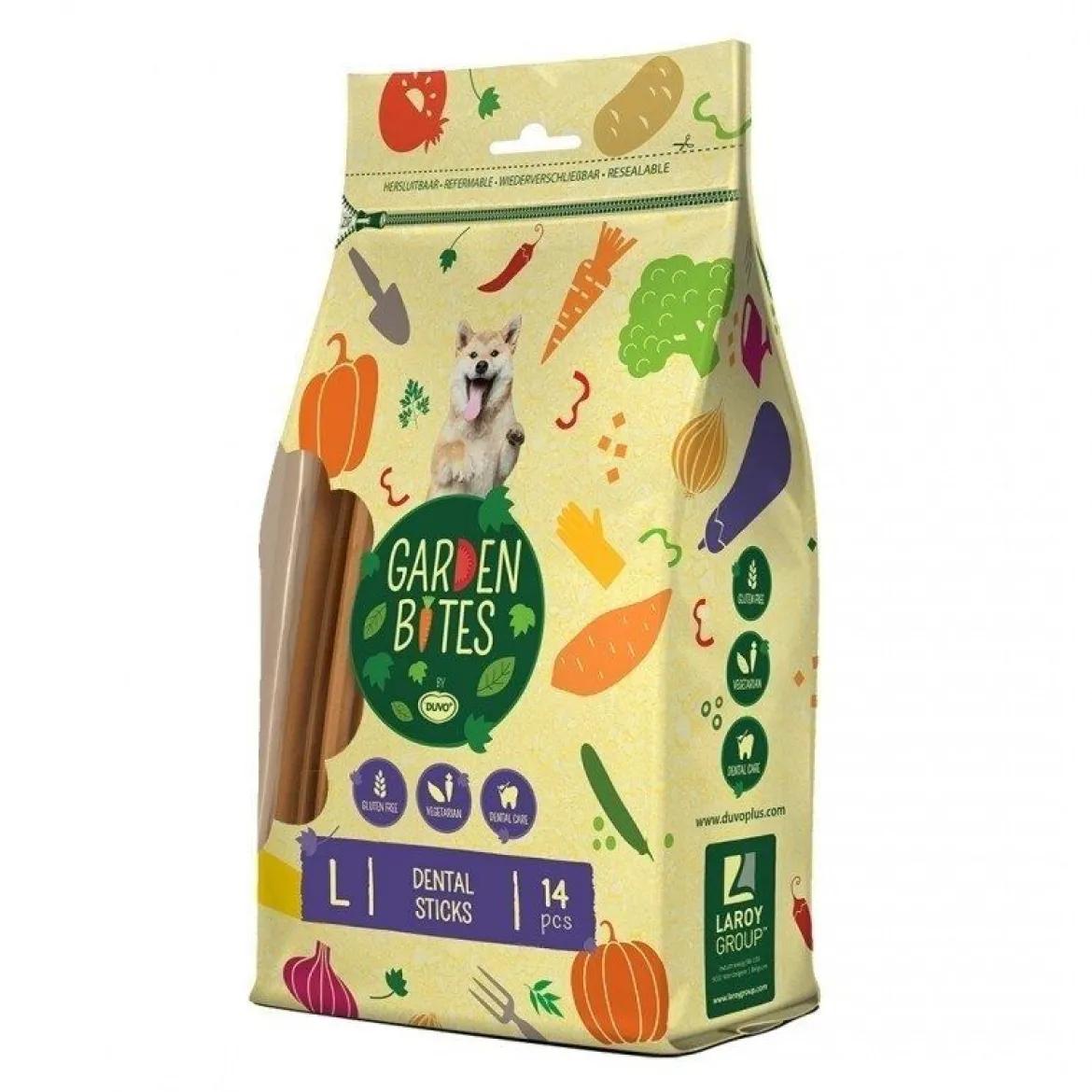 Duvo+ Garden Bites Dental Sticks Large 420 g