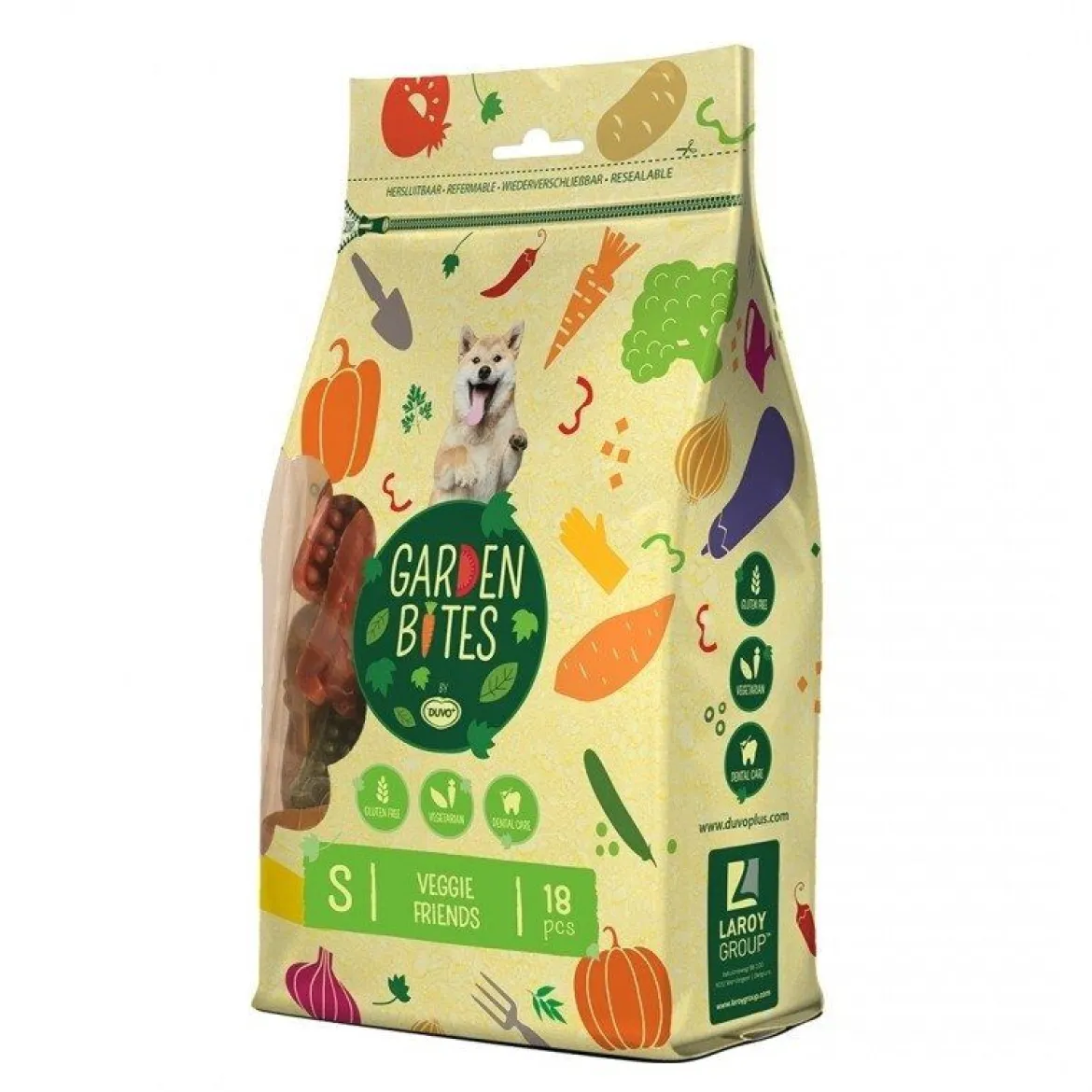 Duvo+ Garden Bites Veggie Friends Small 270 g