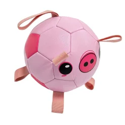 Duvoplus Football Piggy Hundboll med Handtag