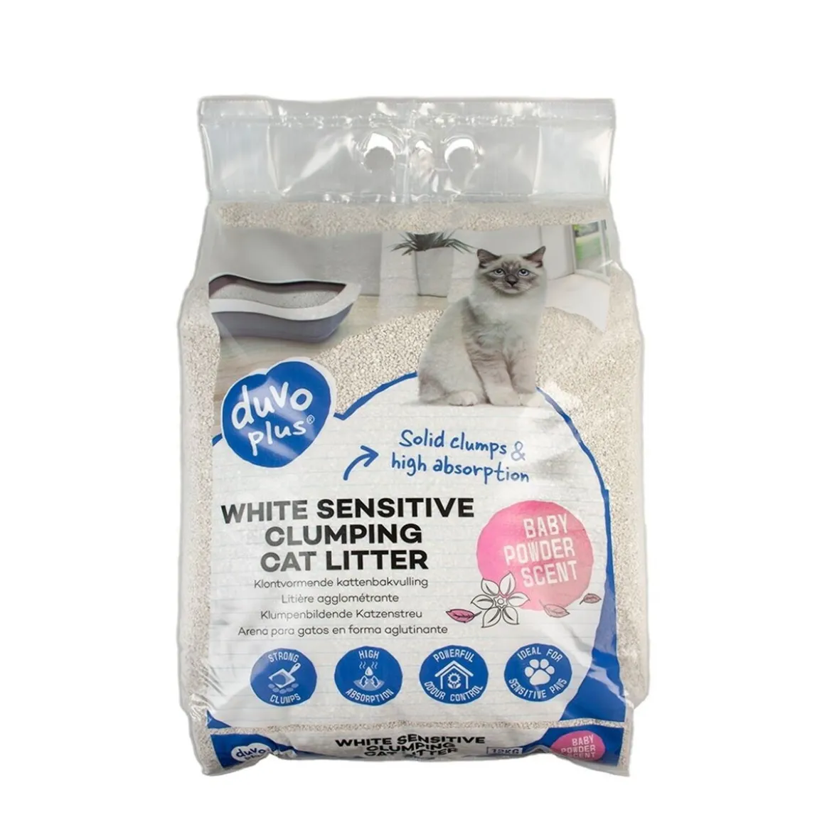 Duvoplus Kattsand Sensitive Baby Powder 12kg