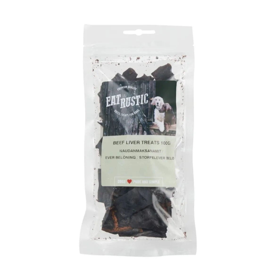 Eat Rustic Oxlever Belöningsbitar 100 g