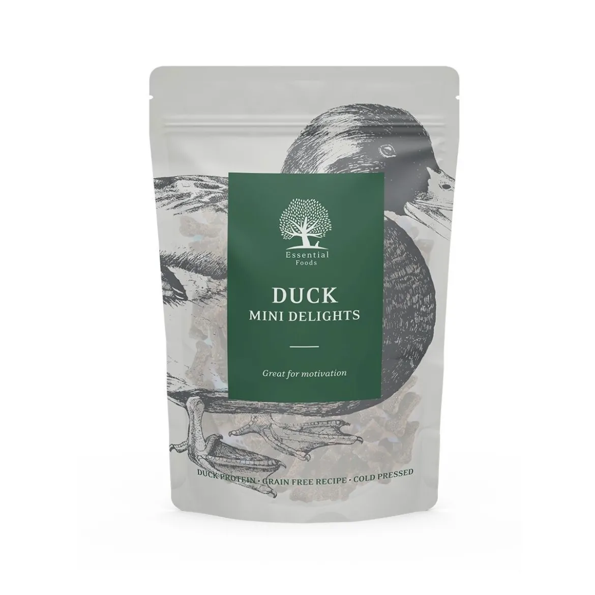 Essential Foods Duck Mini Delights Hundgodis 100 g