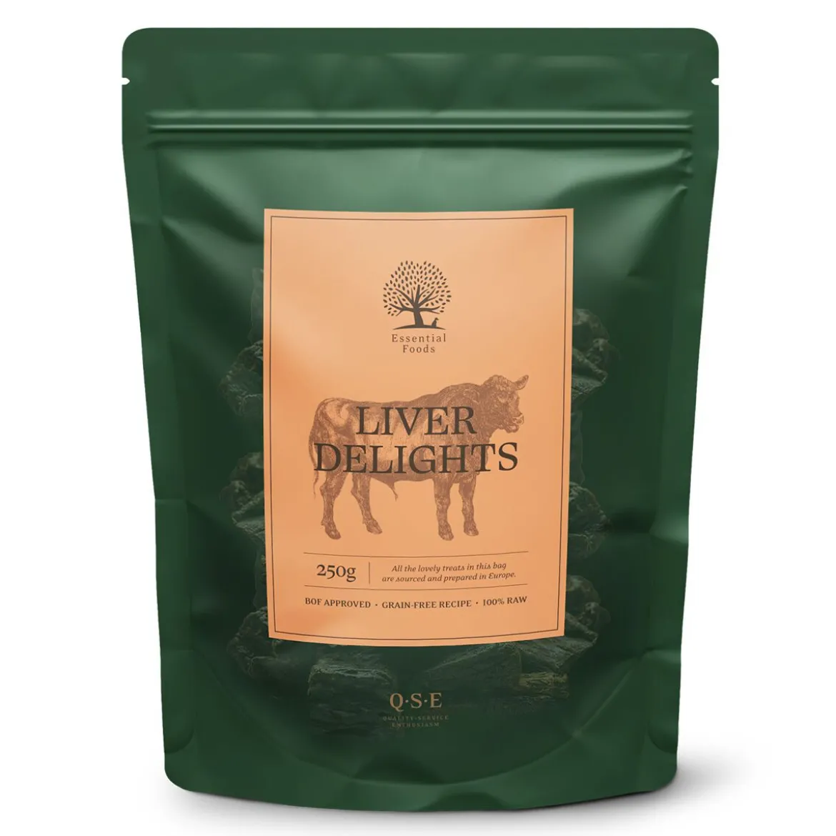 Essential Foods Liver Delights Hundgodis 250 g