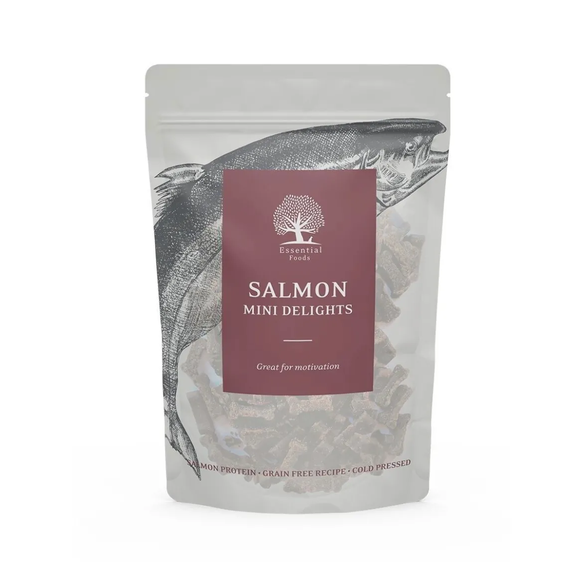 Essential Foods Salmon Mini Delights Hundgodis 100 g