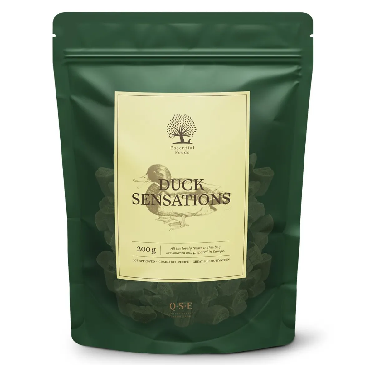 Essential Foods Sensations Hundgodis Anka 200 g