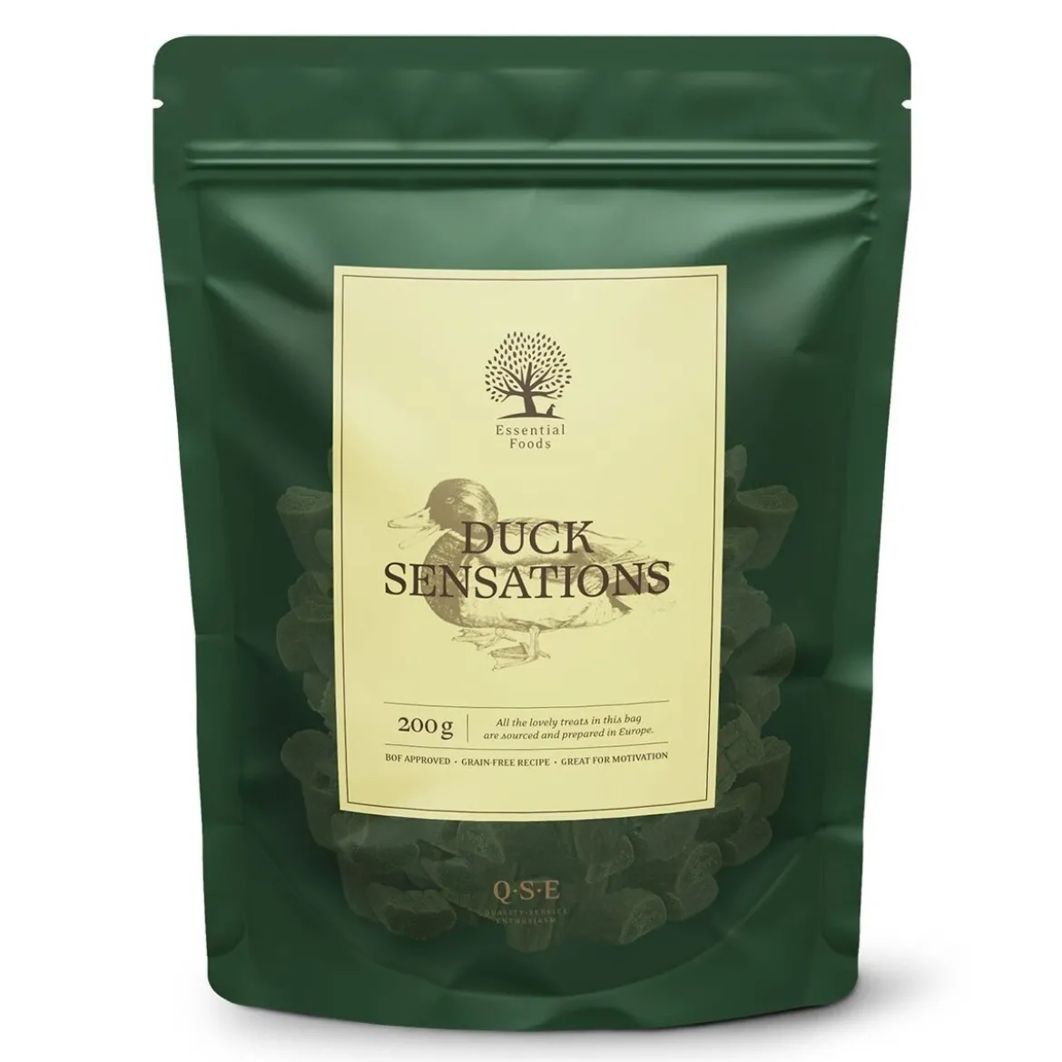 Essential Foods Sensations Hundgodis Anka 200 g