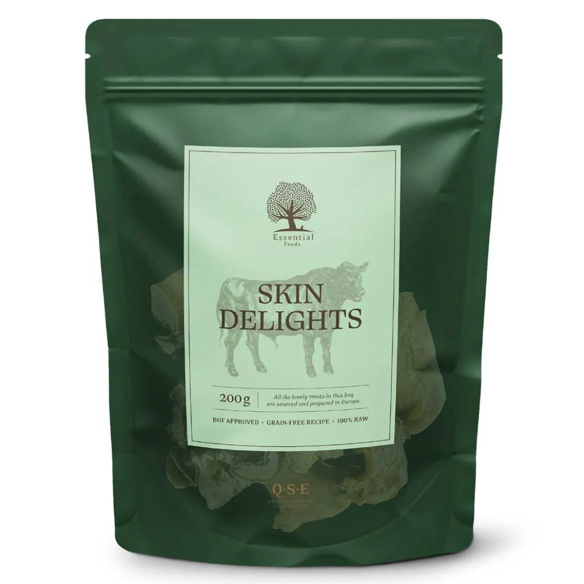 Essential Foods Skin Delights Torkad Oxhud 200 g