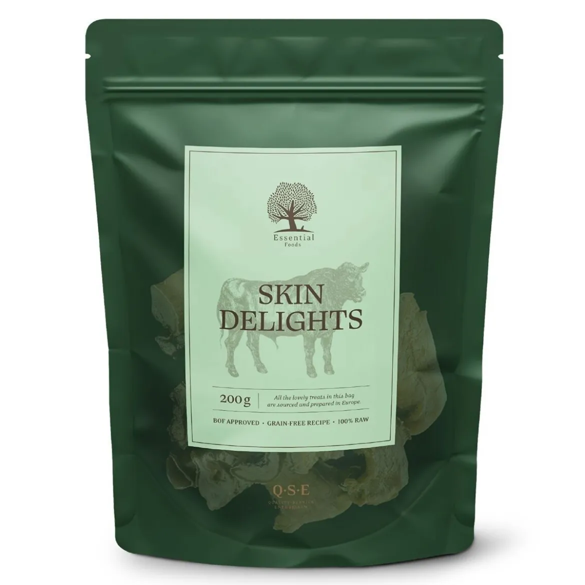 Essential Foods Skin Delights Torkad Oxhud 200 g