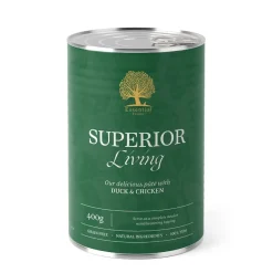 Essential Foods Superior Living Paté Våtfoder till Hund 400 g