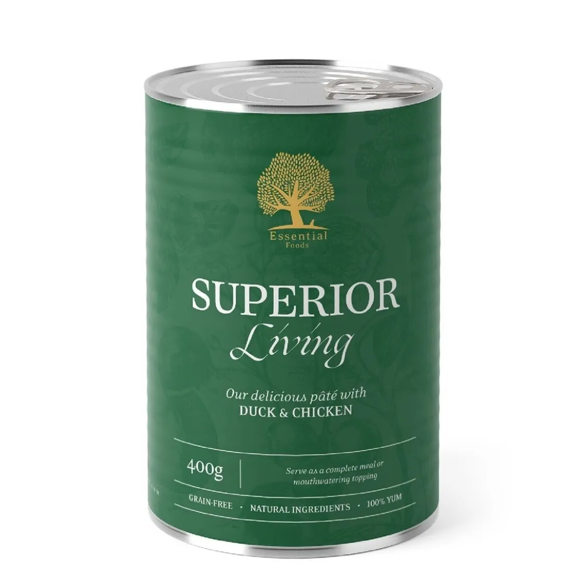 Essential Foods Superior Living Paté Våtfoder till Hund 400 g