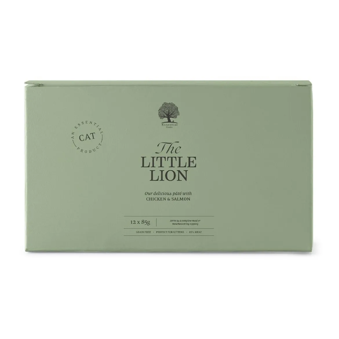 Essential Foods The Little Lion Paté Våtfoder till Kattunge 12x85 g