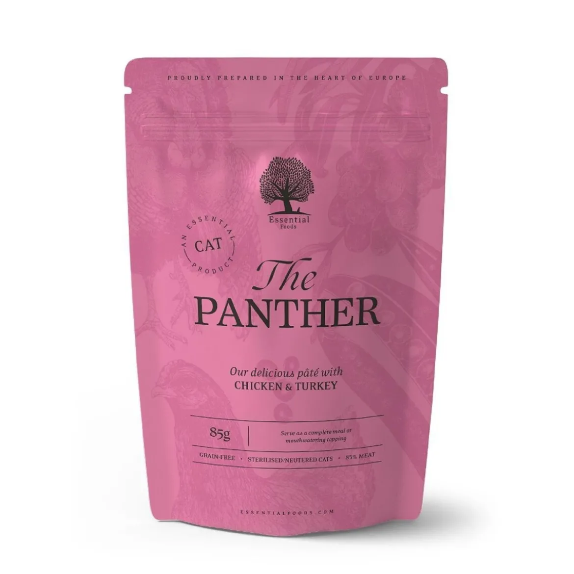 Essential Foods The Panther Paté Våtfoder till Katt 12x85 g