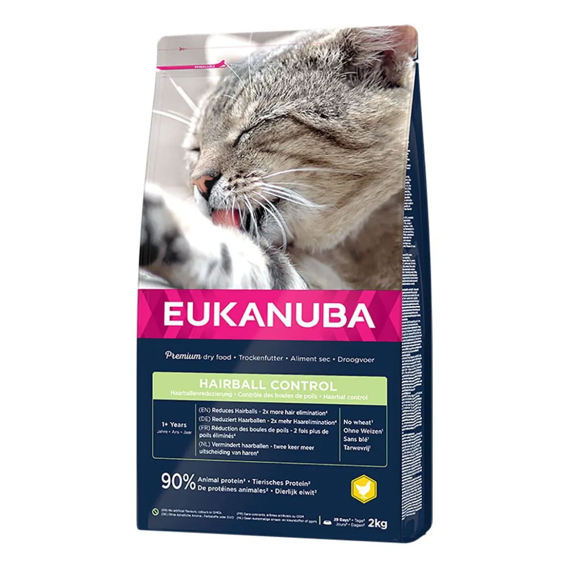 Eukanuba Cat Adult Hairball Control Chicken