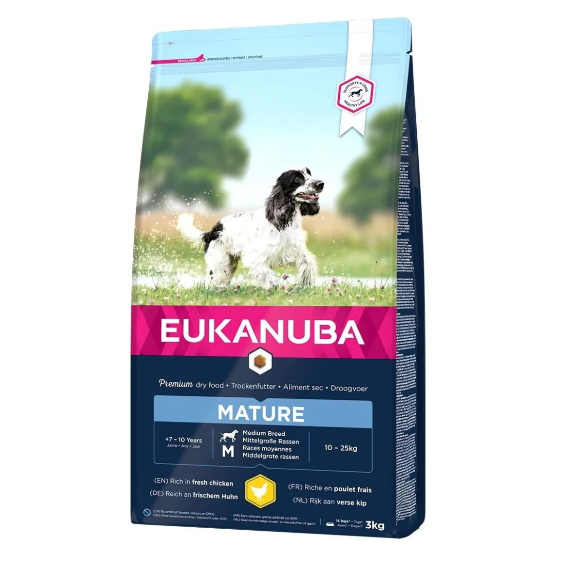 Eukanuba Dog Mature Medium Breed Chicken
