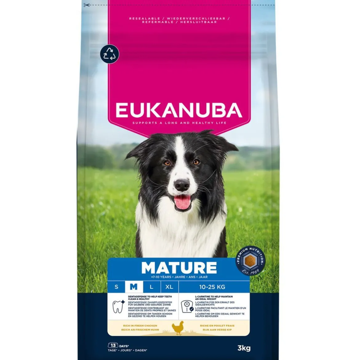 Eukanuba Dog Mature Medium Breed Chicken