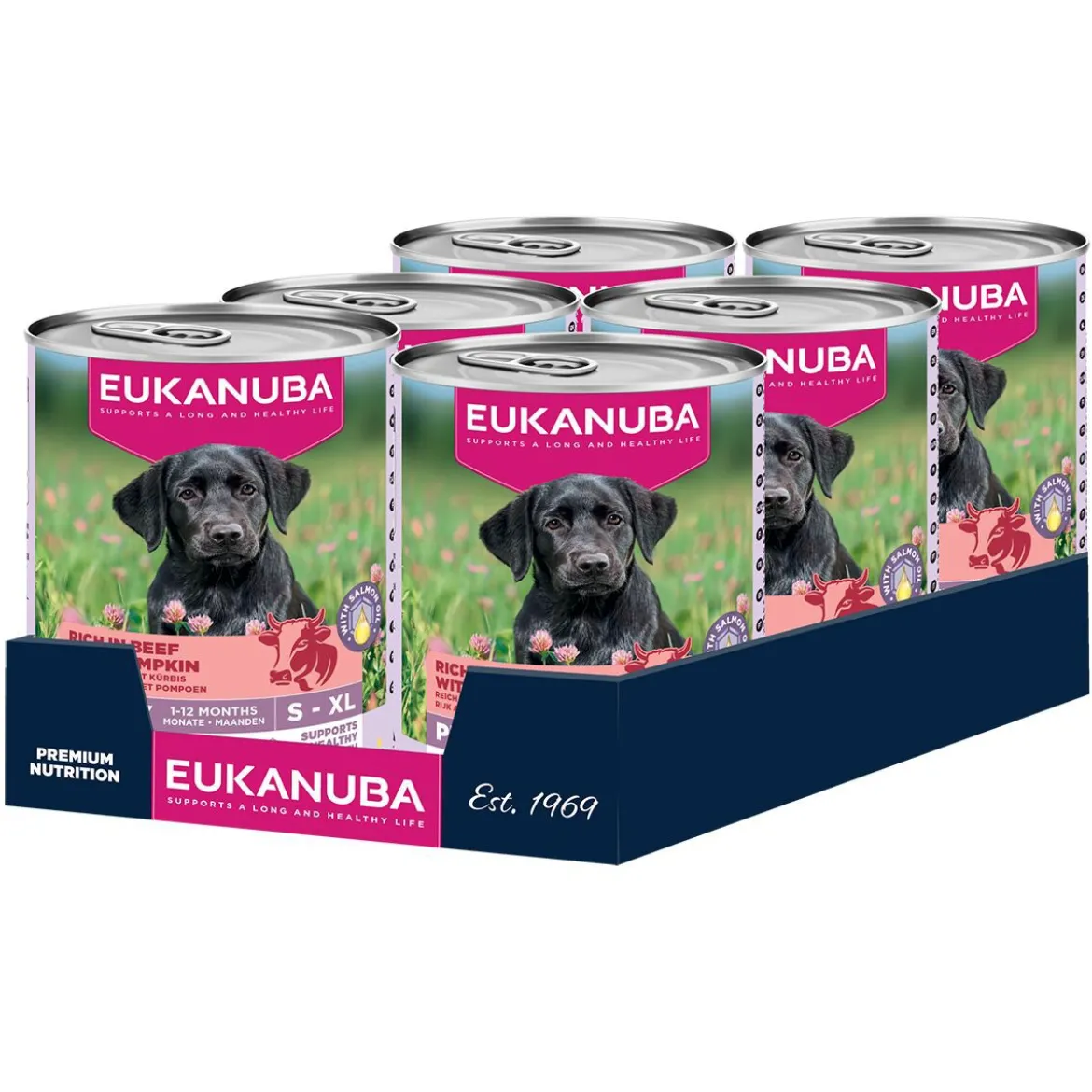 Eukanuba Dog Wet Puppy Beef with Pumpkin Våtfoder till Valp 400 g