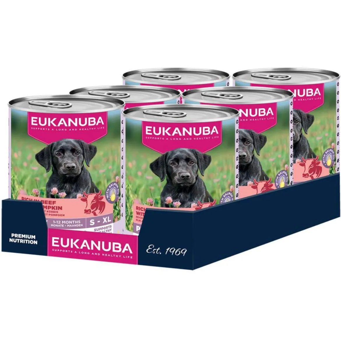 Eukanuba Dog Wet Puppy Beef with Pumpkin Våtfoder till Valp 400 g