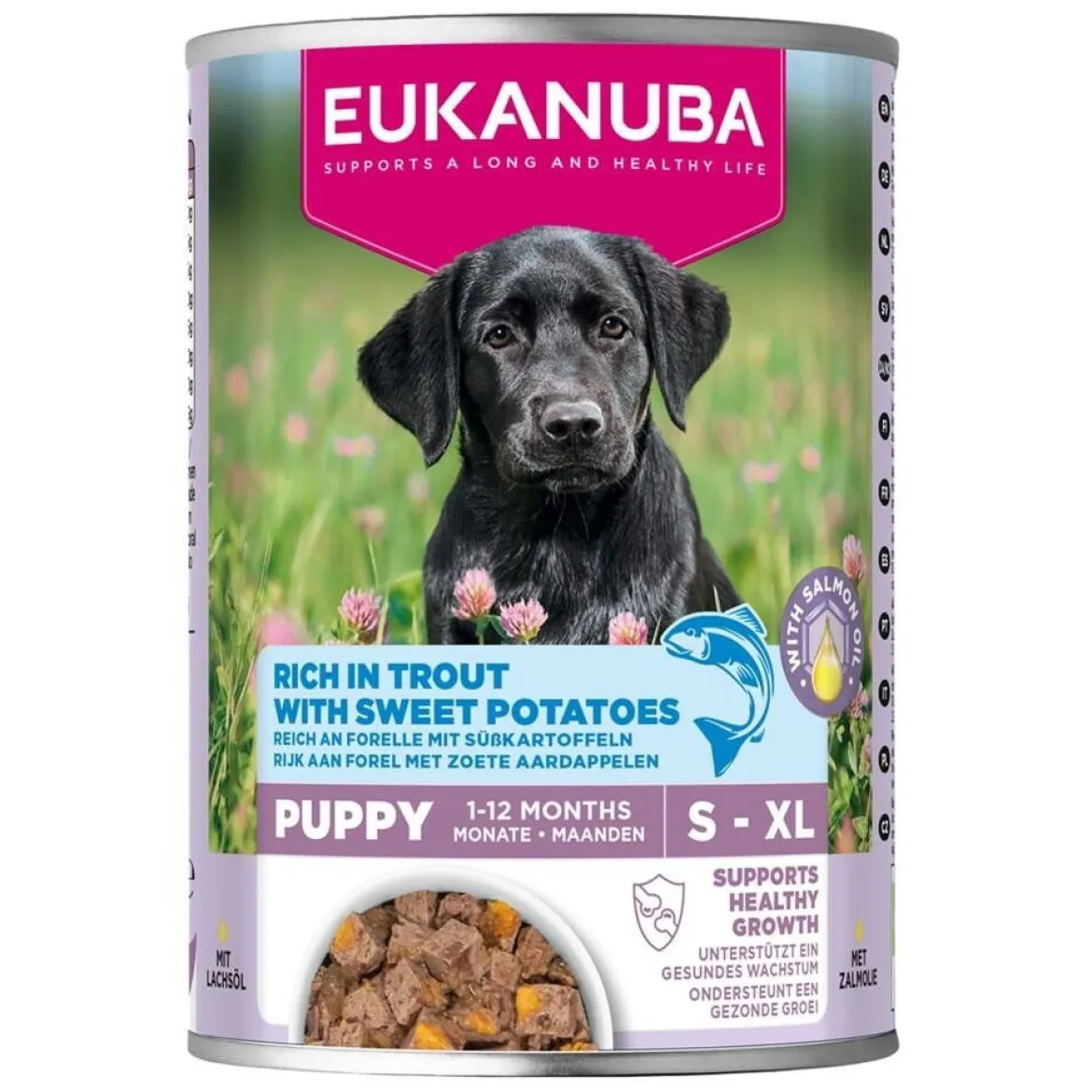 Eukanuba Dog Wet Puppy Trout with Sweet Potatoes Våtfoder till Valp 400 g