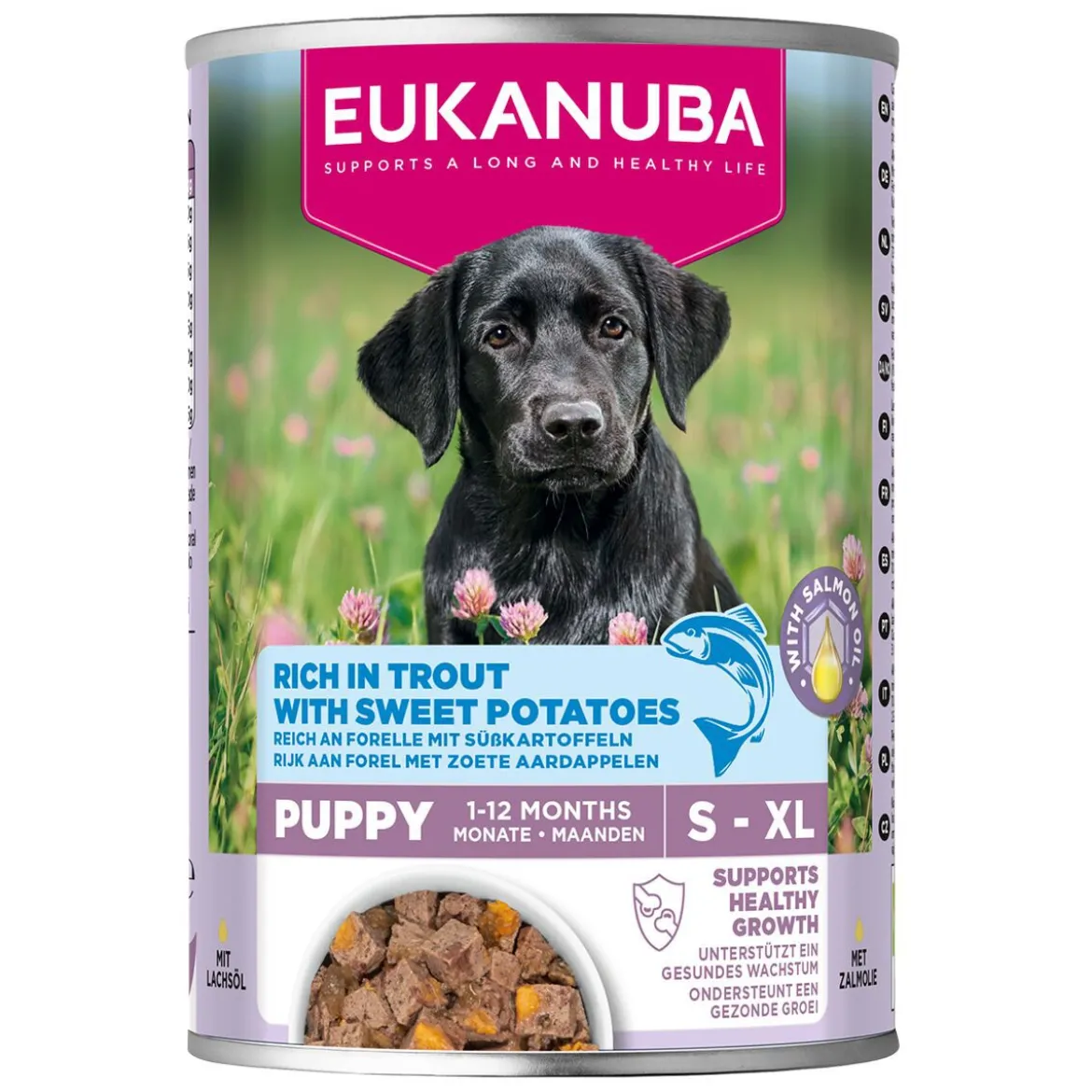 Eukanuba Dog Wet Puppy Trout with Sweet Potatoes Våtfoder till Valp 400 g