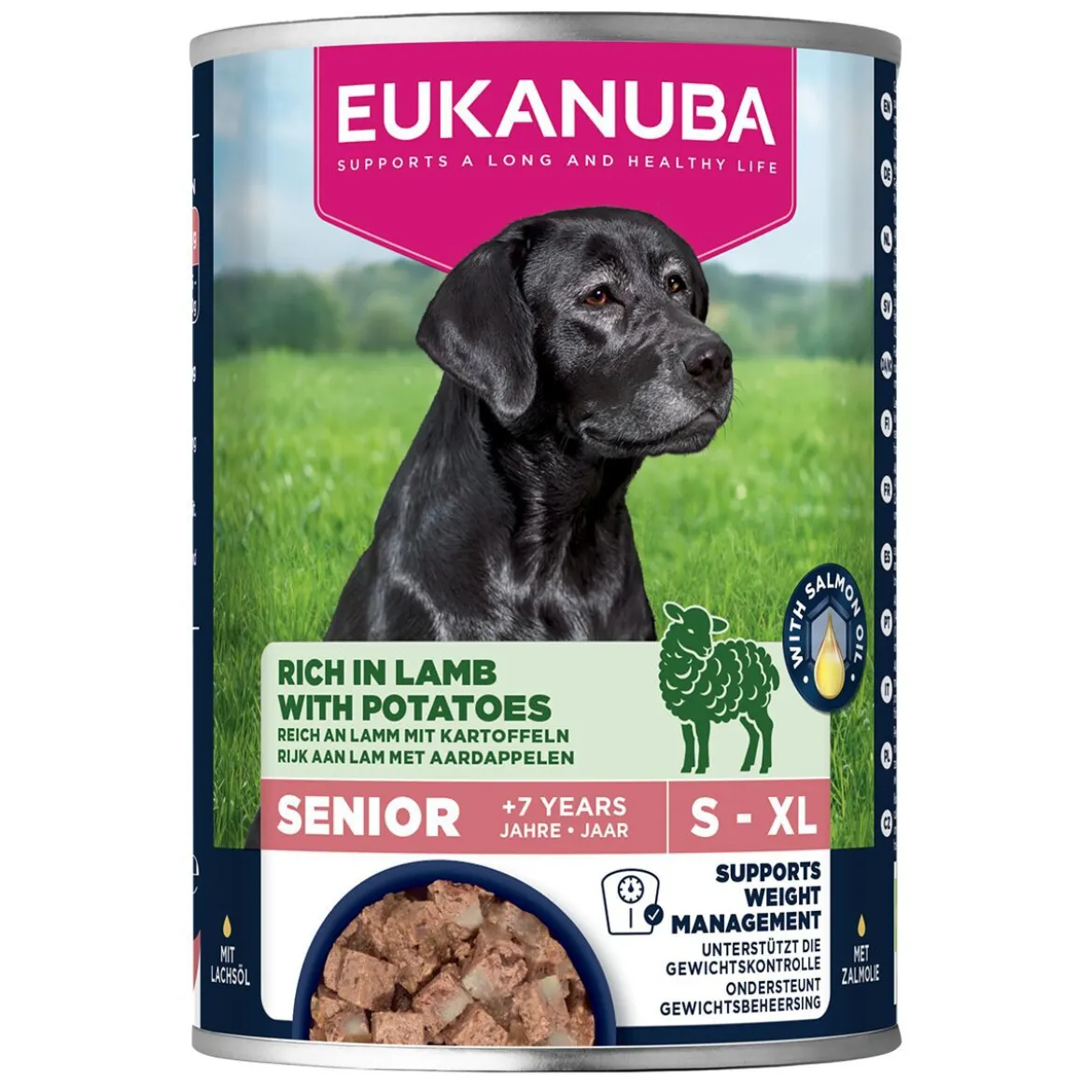 Eukanuba Dog Wet Senior Lamb with Potatoes Våtfoder till Hund 400 g
