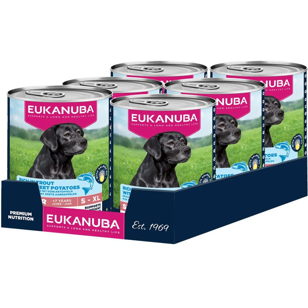 Eukanuba Dog Wet Senior Trout with Sweet Potatoes Våtfoder till Hund 400 g