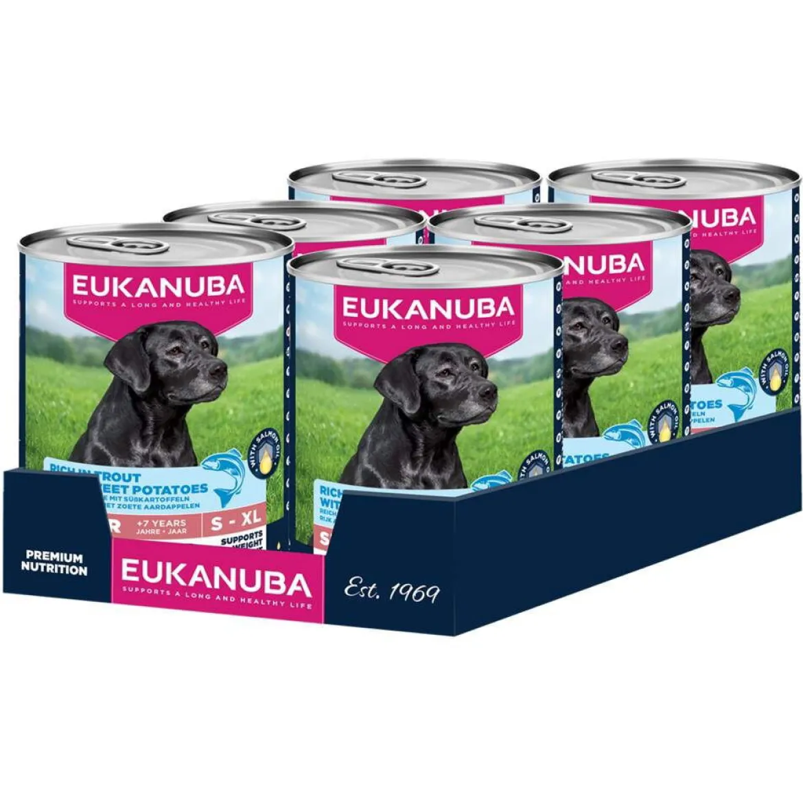 Eukanuba Dog Wet Senior Trout with Sweet Potatoes Våtfoder till Hund 400 g