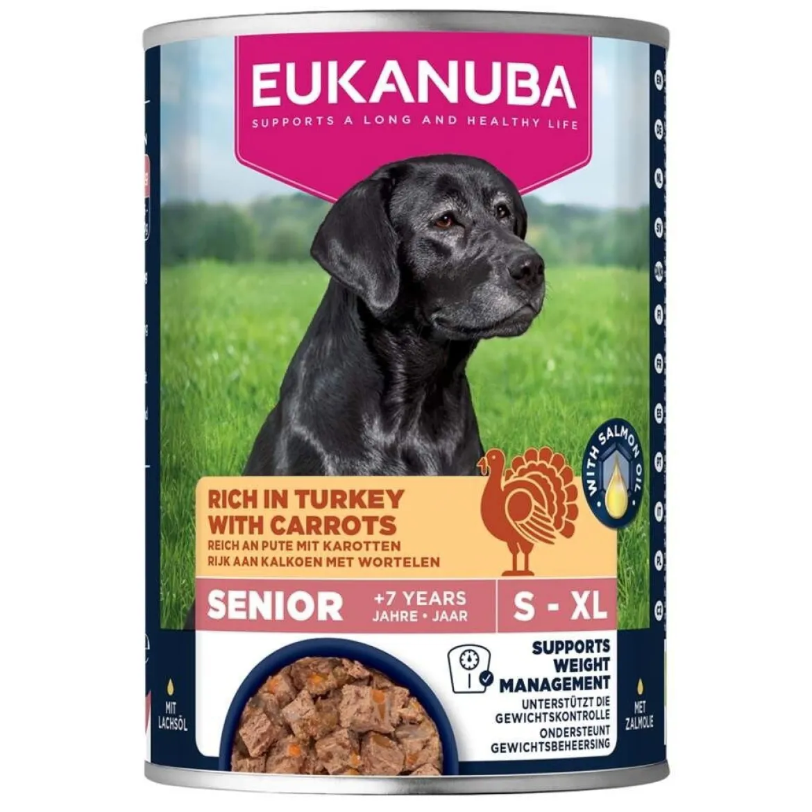 Eukanuba Dog Wet Senior Turkey with Carrots Våtfoder till Hund 400 g