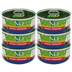 Farmina N&D Cat Prime Chicken & Pomegranate 6x70 g