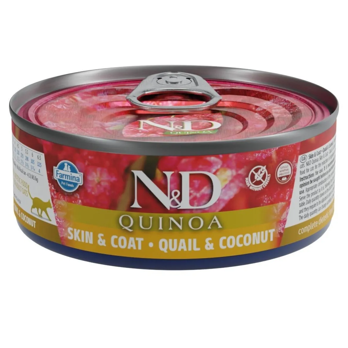 Farmina N&D Cat Quinoa, Quail & Coconut 80 g